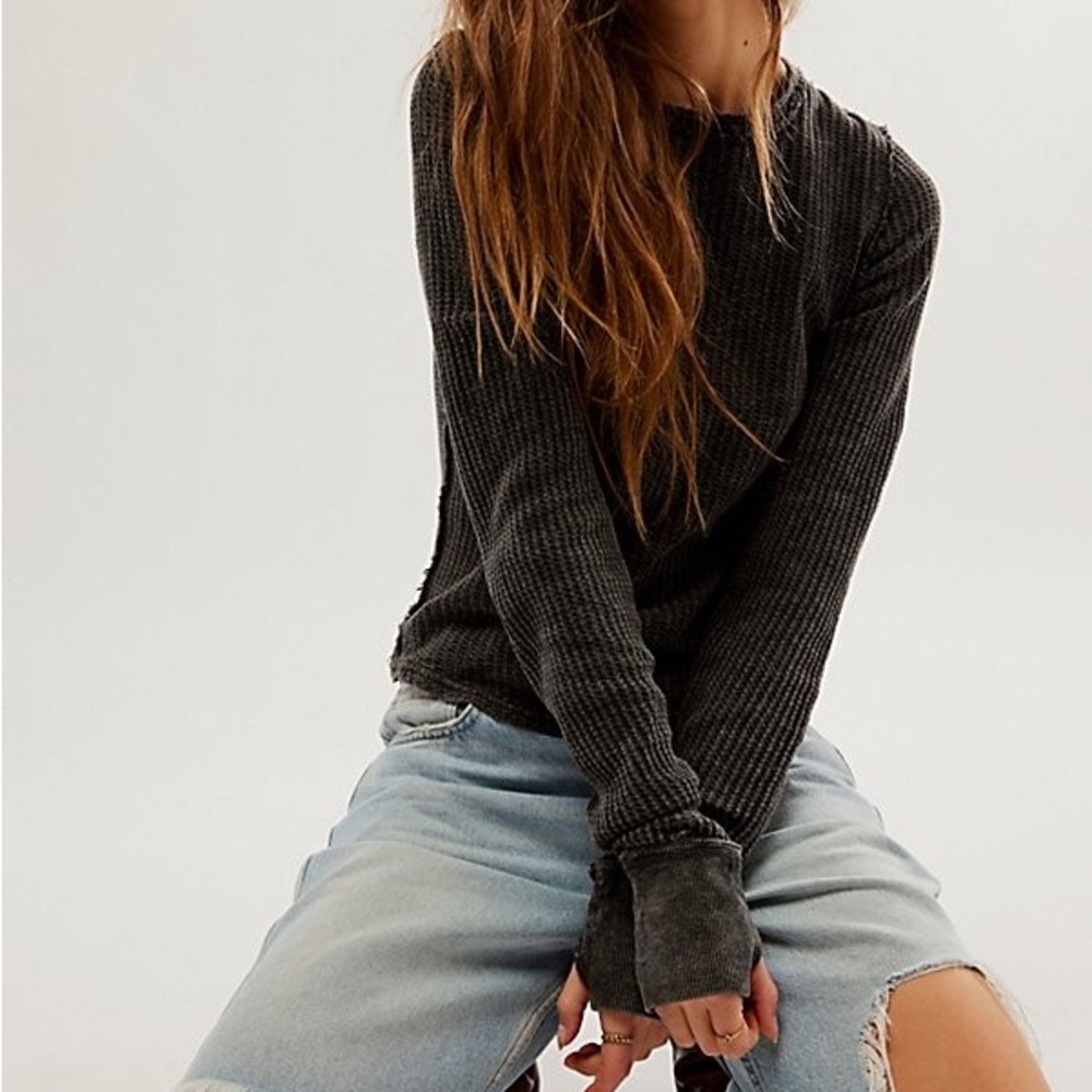 NWOT Free People Roll With it Thermal